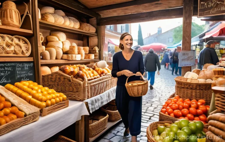온천 여행을 위한 팁 - A cozy and inviting scene of post-thermal bath self-care. A woman, wearing a soft, comfortable cotto...
